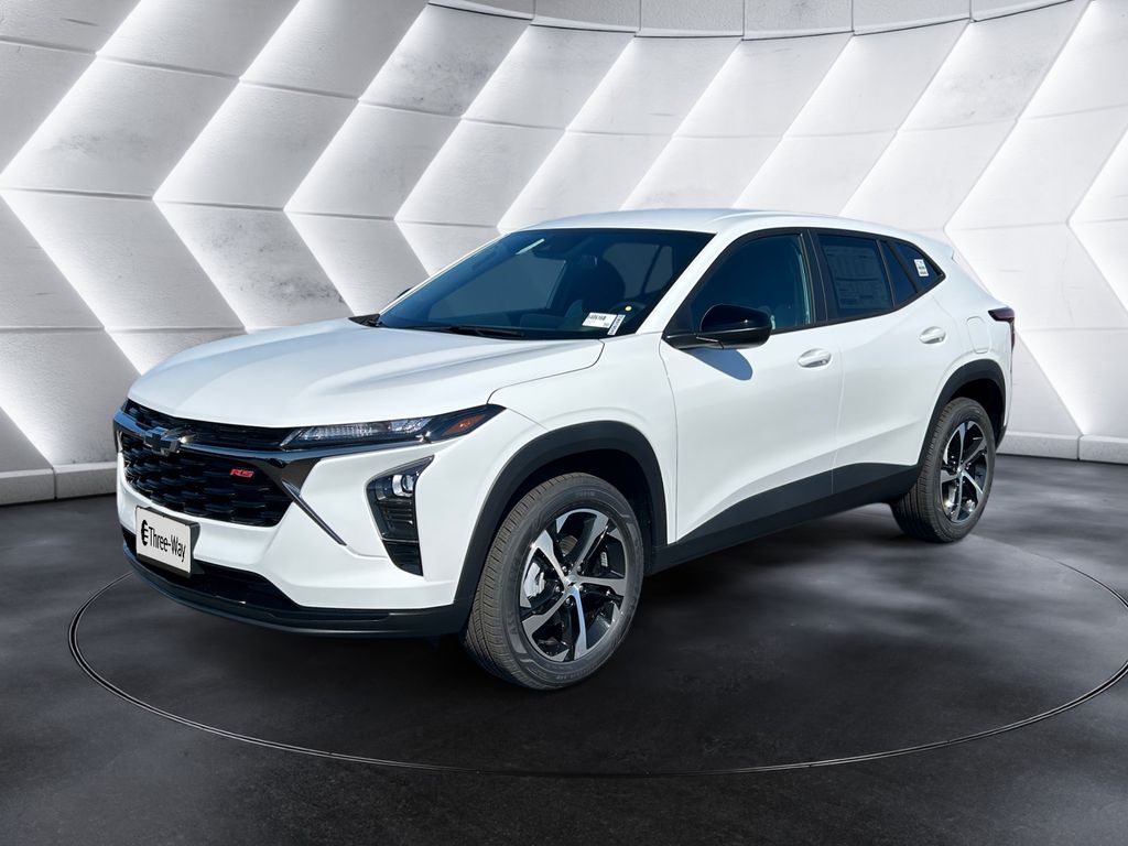 Summit White 2026 Chevrolet Trax RS with 1RS FWD SUV / Crossover Front-Wheel Drive 6-Speed Automatic