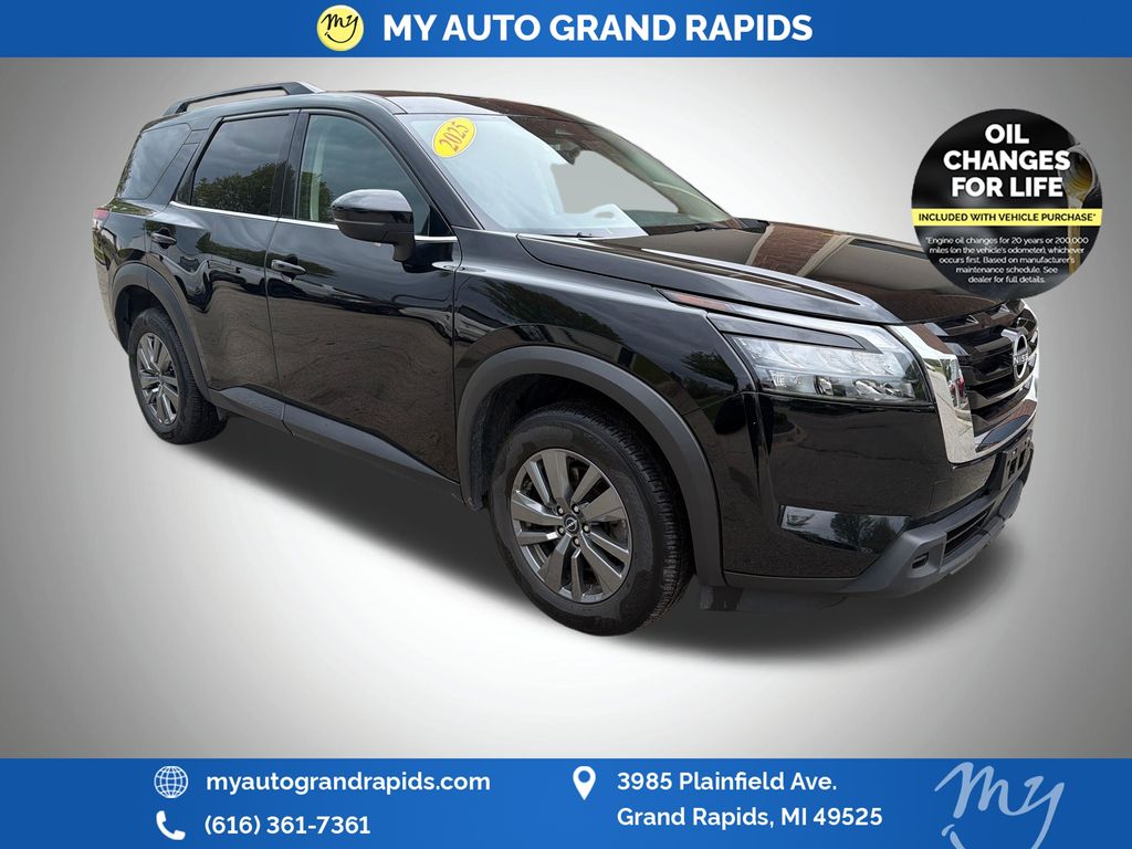Super Black 2025 Nissan Pathfinder SUV / Crossover All-Wheel Drive 9-Speed Automatic