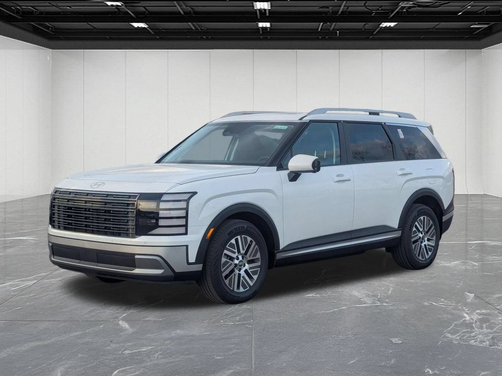 Creamy White Pearl 2026 Hyundai Palisade Hybrid SUV / Crossover All-Wheel Drive 6-Speed Automatic