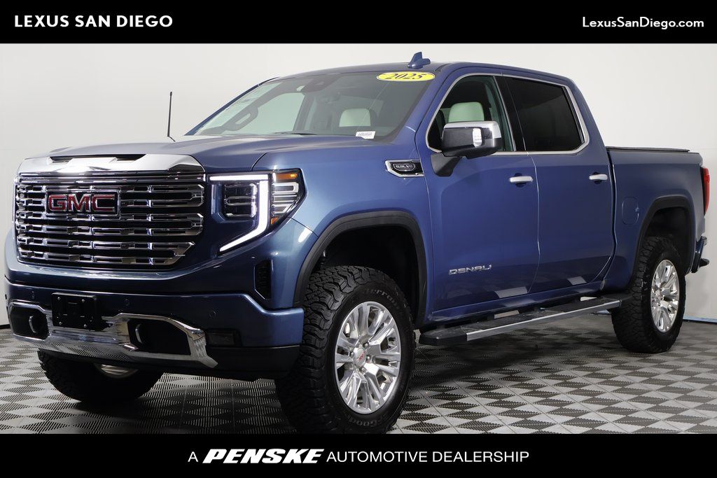 Downpour Metallic 2025 GMC Sierra 1500 Pickup Truck Four-Wheel Drive Automatic