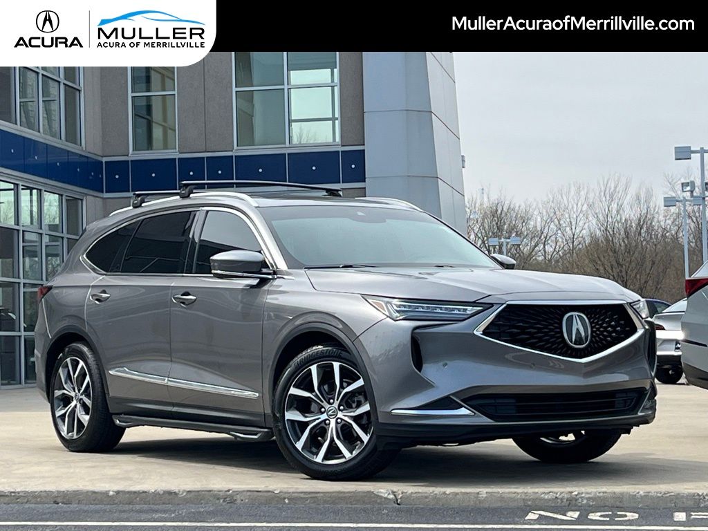 Liquid Carbon Metallic 2023 Acura MDX SH-AWD with Technology Package SUV / Crossover All-Wheel Drive Automatic