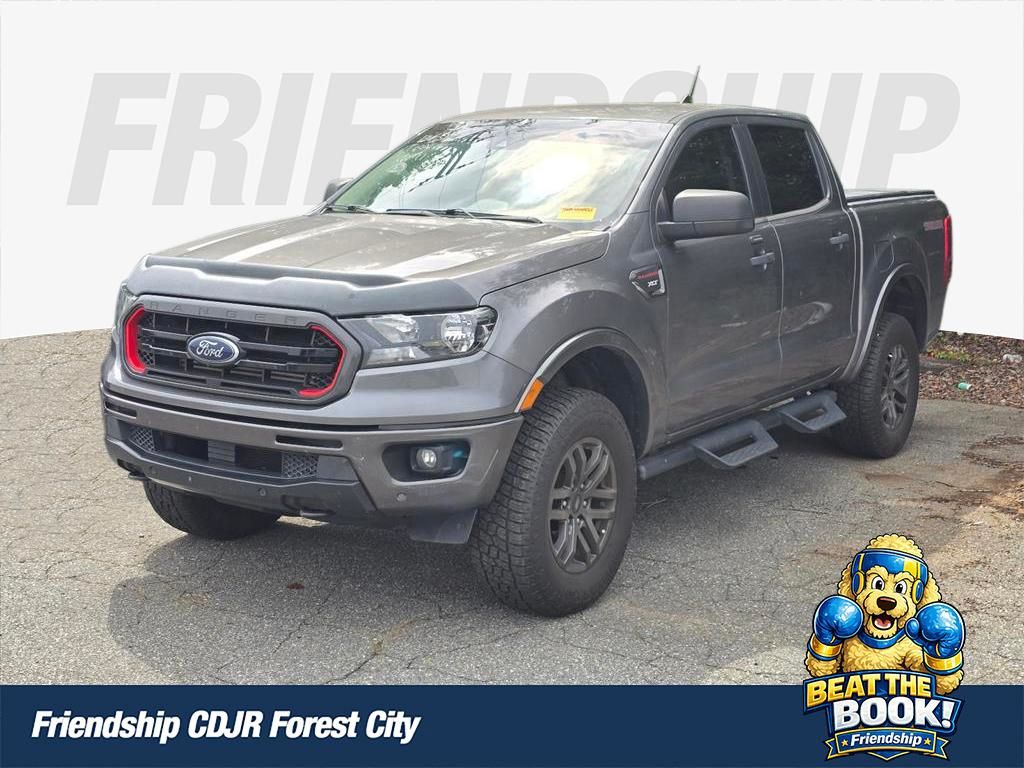 Gray Metallic 2021 Ford Ranger Pickup Truck Four-Wheel Drive Automatic