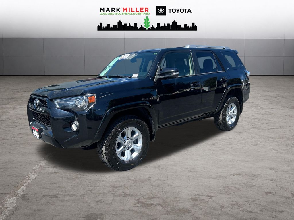 Midnight Black Metallic 2018 Toyota 4Runner SUV / Crossover Four-Wheel Drive Automatic
