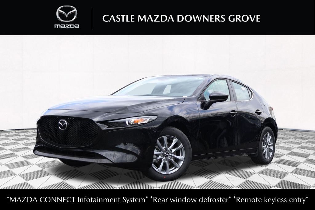 Jet Black Mica 2026 Mazda MAZDA3 2.5 S Hatchback FWD Hatchback Front-Wheel Drive 6-Speed Automatic
