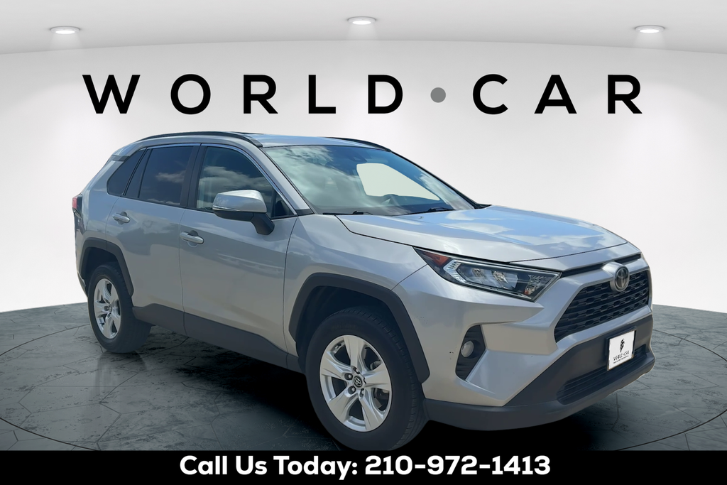 Silver Sky Metallic 2021 Toyota RAV4 SUV / Crossover Front-Wheel Drive 8-Speed Automatic