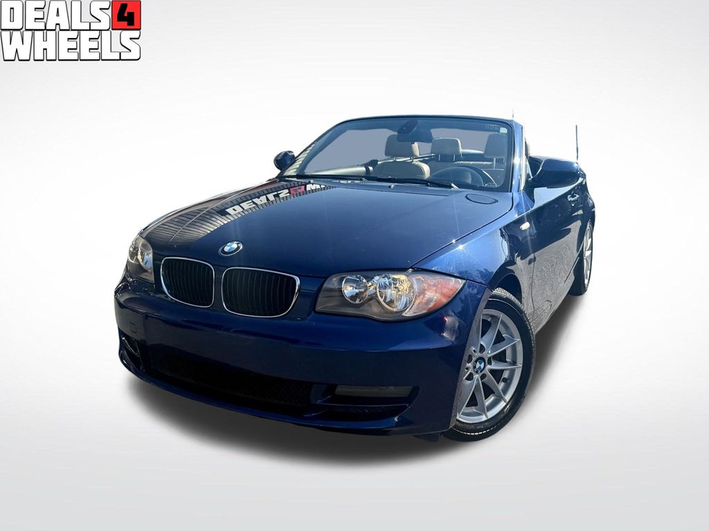 Deep Sea Blue Metallic 2011 BMW 1 Series Convertible Rear-Wheel Drive 6-Speed Automatic