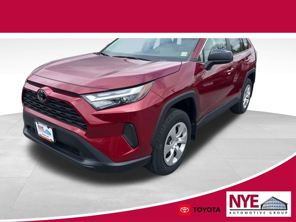 Red (Ruby Flare Pearl) 2023 Toyota RAV4 LE AWD SUV / Crossover All-Wheel Drive 8-Speed Automatic
