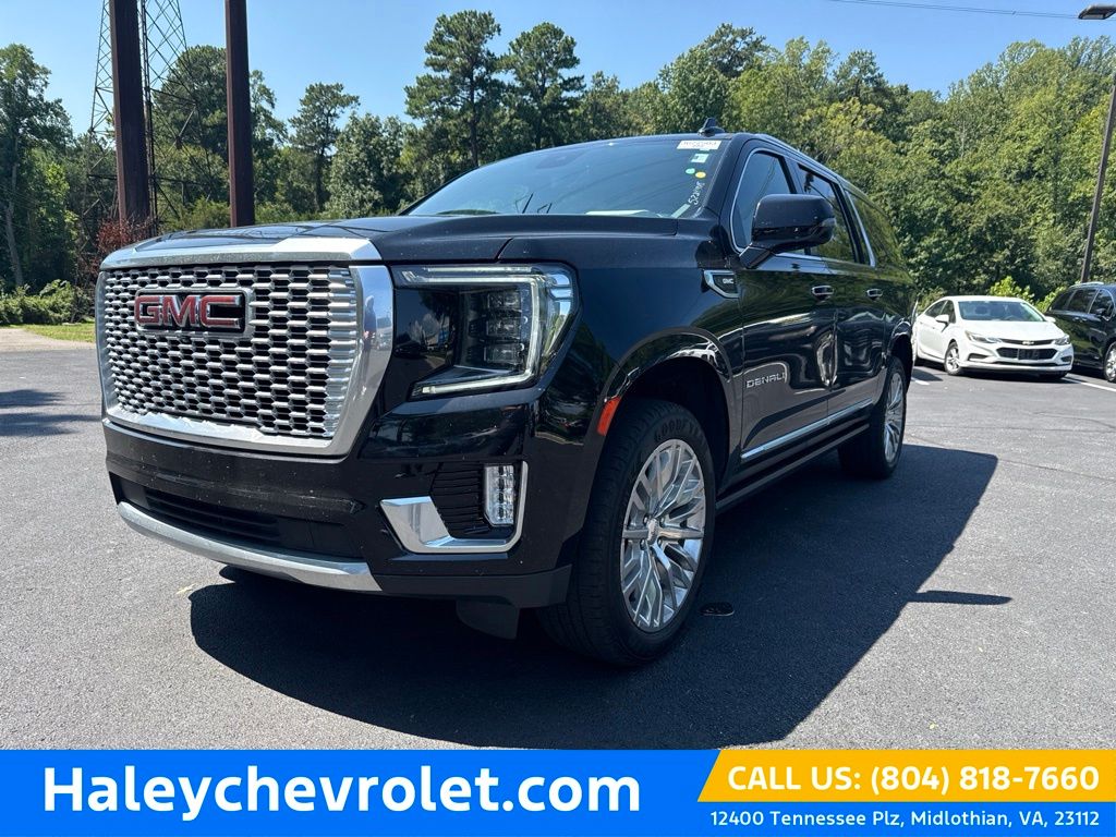Onyx Black 2024 GMC Yukon XL SUV / Crossover Four-Wheel Drive Automatic