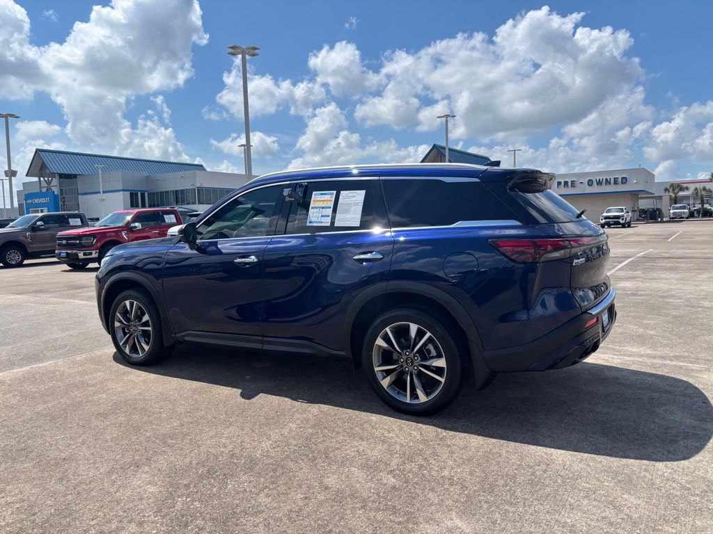 2023 INFINITI QX60 LUXE Blue at Westside Lexus