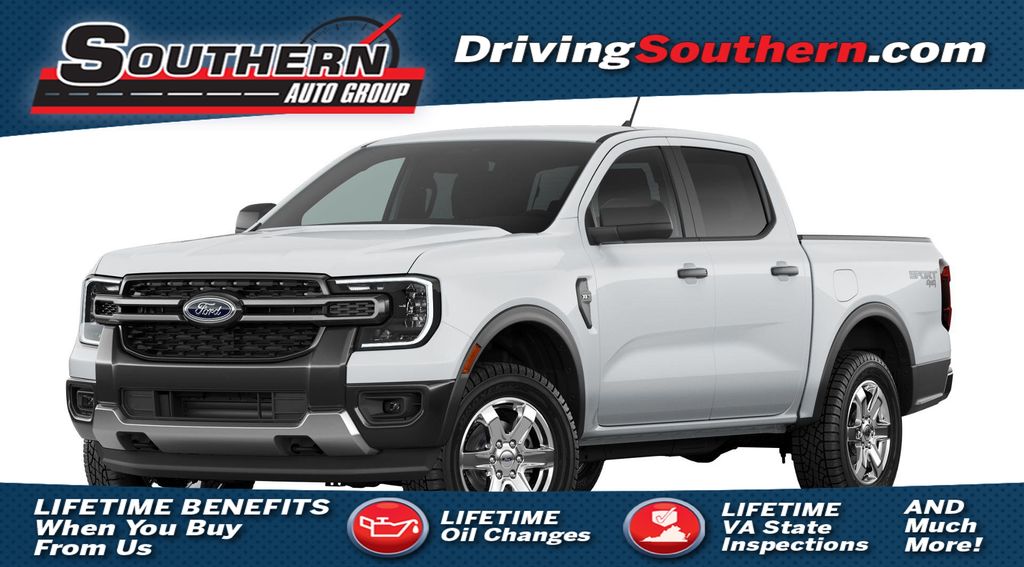 Oxford White 2026 Ford Ranger Pickup Truck Four-Wheel Drive Automatic