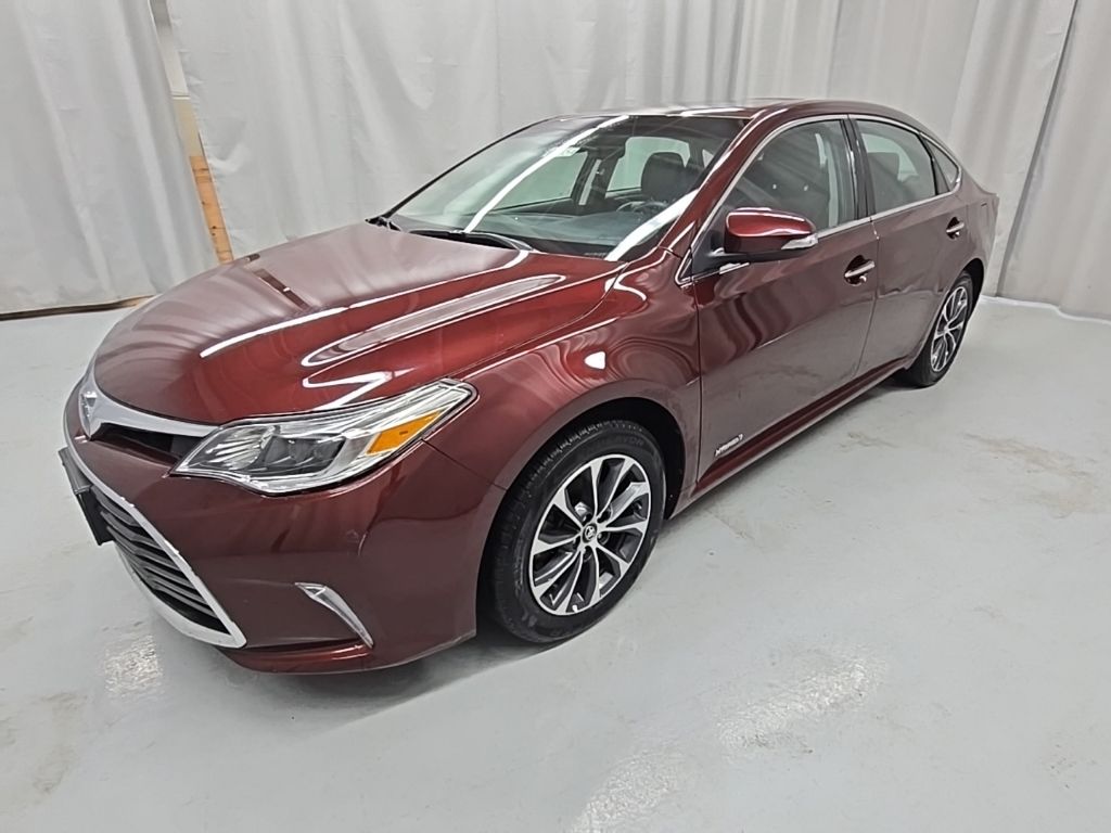 Red (Maroon) 2017 Toyota Avalon Hybrid XLE Plus FWD Sedan Front-Wheel Drive Continuously Variable Transmission