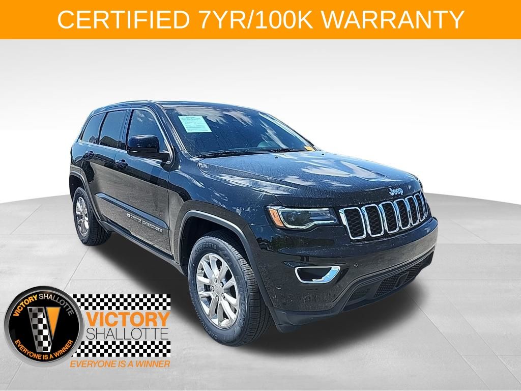 Diamond Black Crystal Pearlcoat 2022 Jeep Grand Cherokee WK Laredo X RWD SUV / Crossover 4X2 8-Speed Automatic