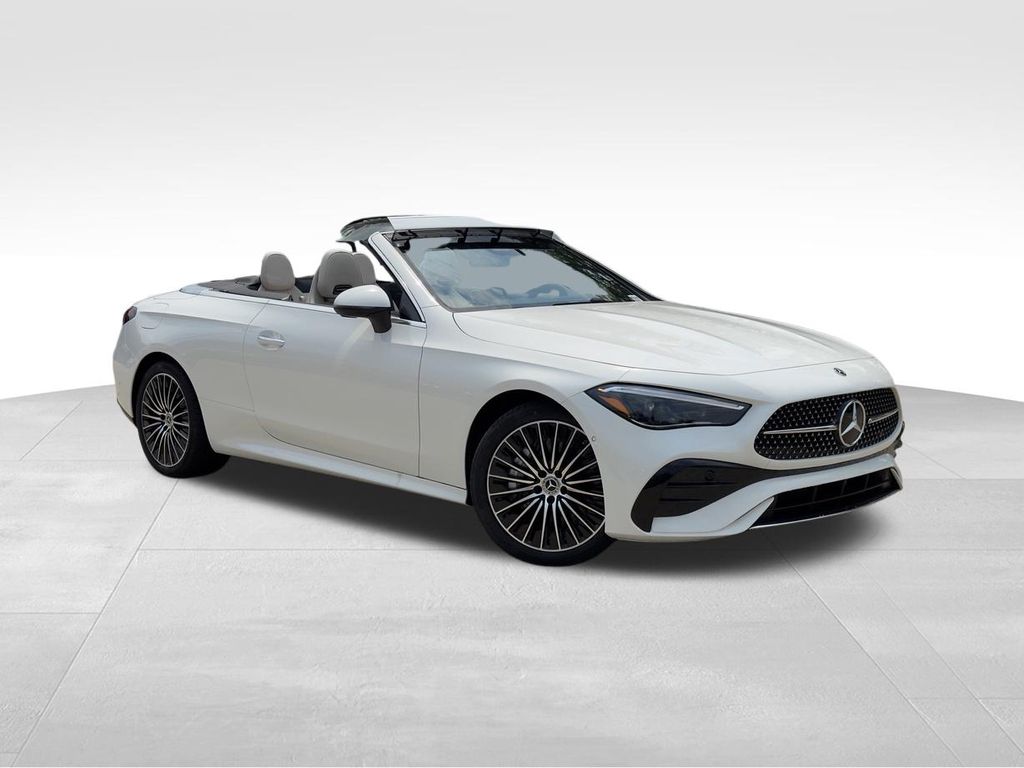 Polar White 2026 Mercedes-Benz CLE Convertible All-Wheel Drive 9-Speed Automatic
