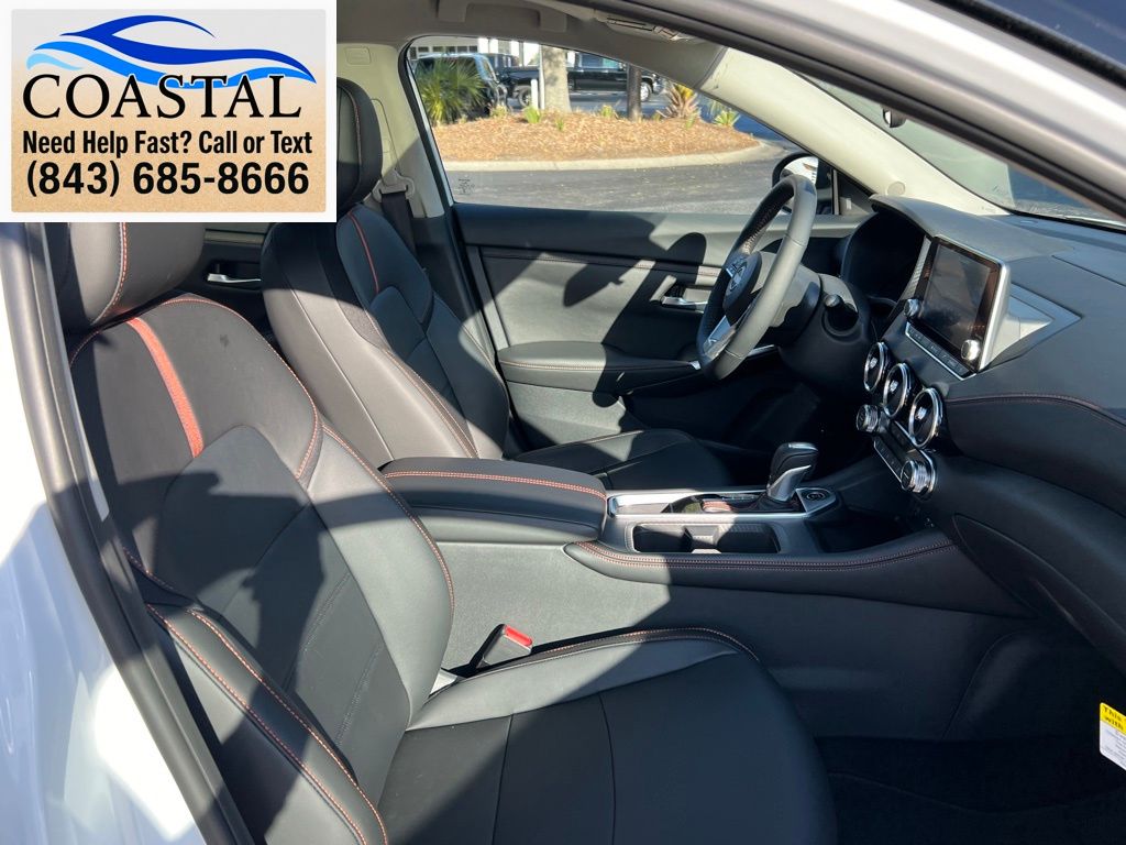 2025 Nissan Sentra SR White at Lugoff Nissan