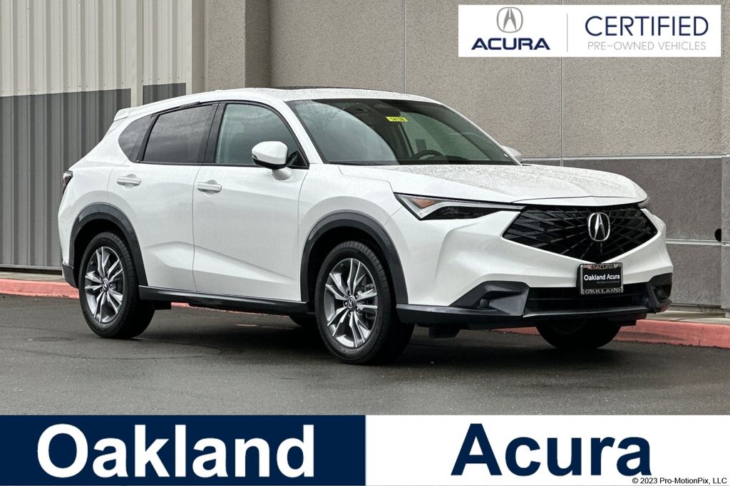 Platinum White Pearl 2025 Acura ADX FWD SUV / Crossover Front-Wheel Drive Continuously Variable Transmission
