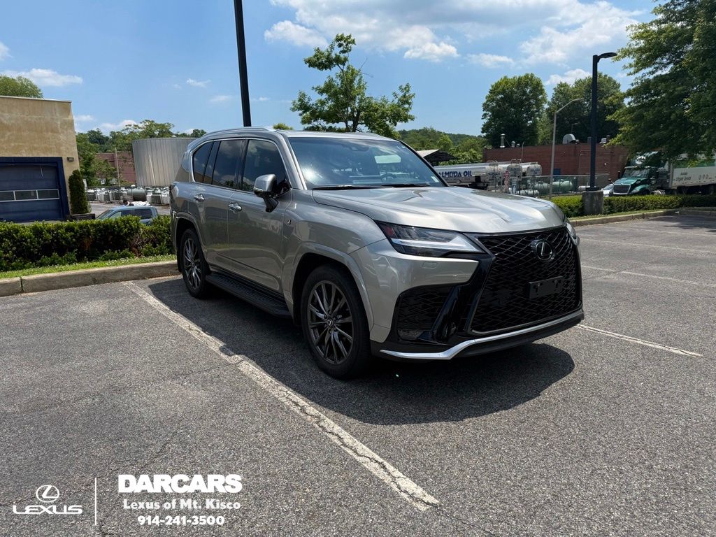 Atomic Silver 2024 Lexus LX 600 F Sport Handling AWD SUV / Crossover All-Wheel Drive Automatic