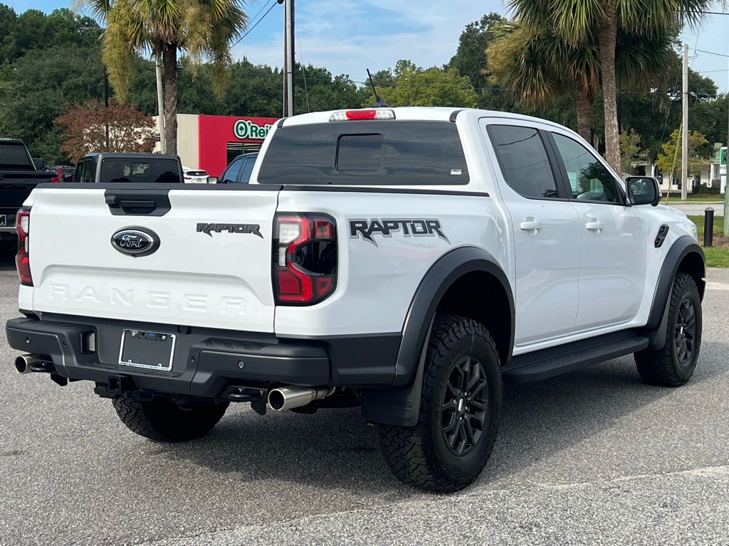 2025 Ford Ranger Raptor White at Walterboro Ford