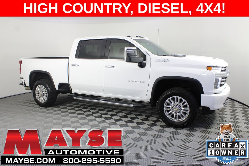 Summit White 2023 Chevrolet Silverado 3500HD Pickup Truck Four-Wheel Drive Automatic