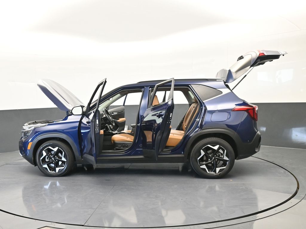 Used 2024 Dark Ocean Blue Kia EX image 72