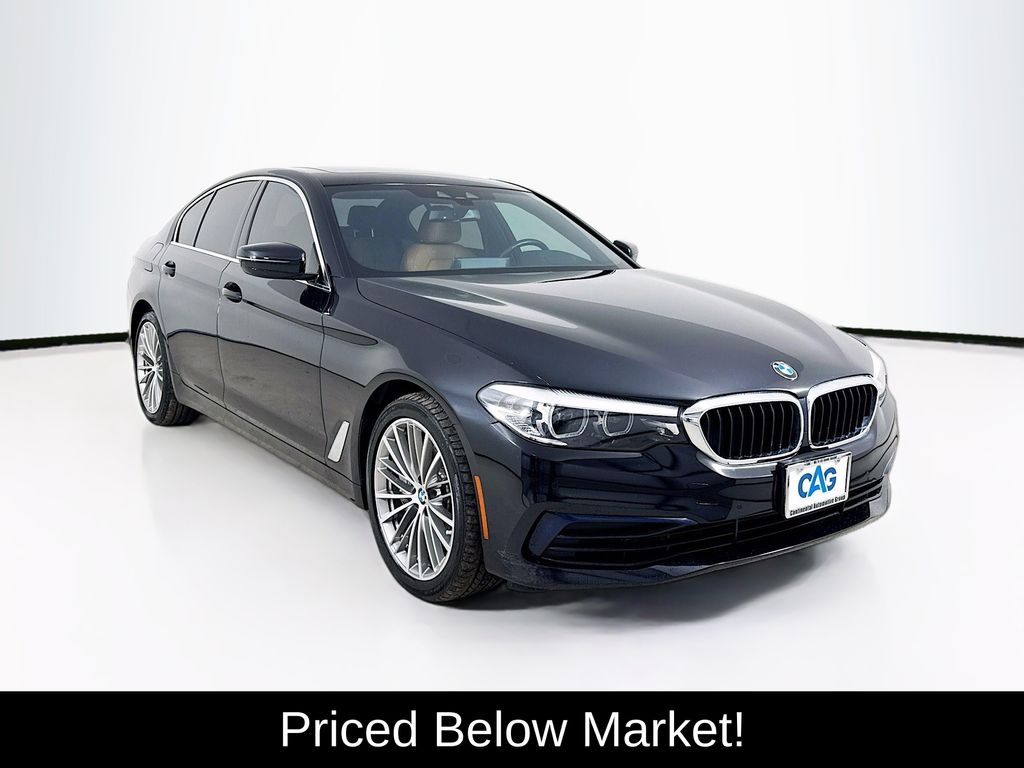 Black Sapphire Metallic 2020 BMW 5 Series 540i xDrive Sedan AWD Sedan All-Wheel Drive 8-Speed Automatic