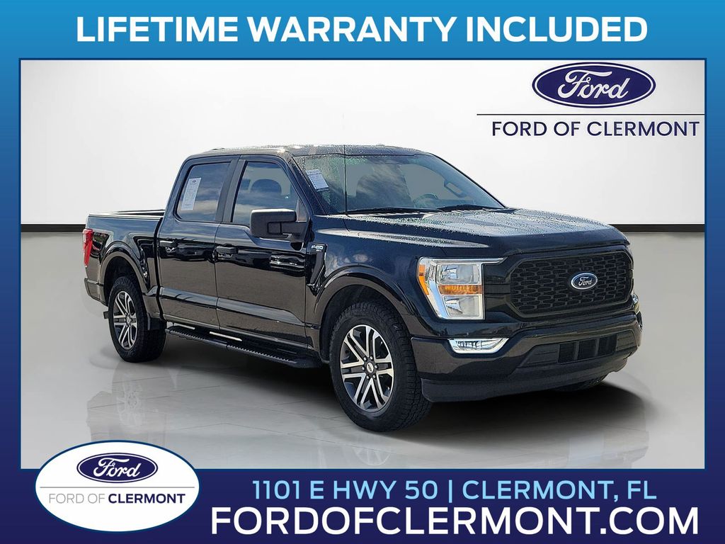 Black Metallic 2022 Ford F-150 Pickup Truck 4X2 Automatic