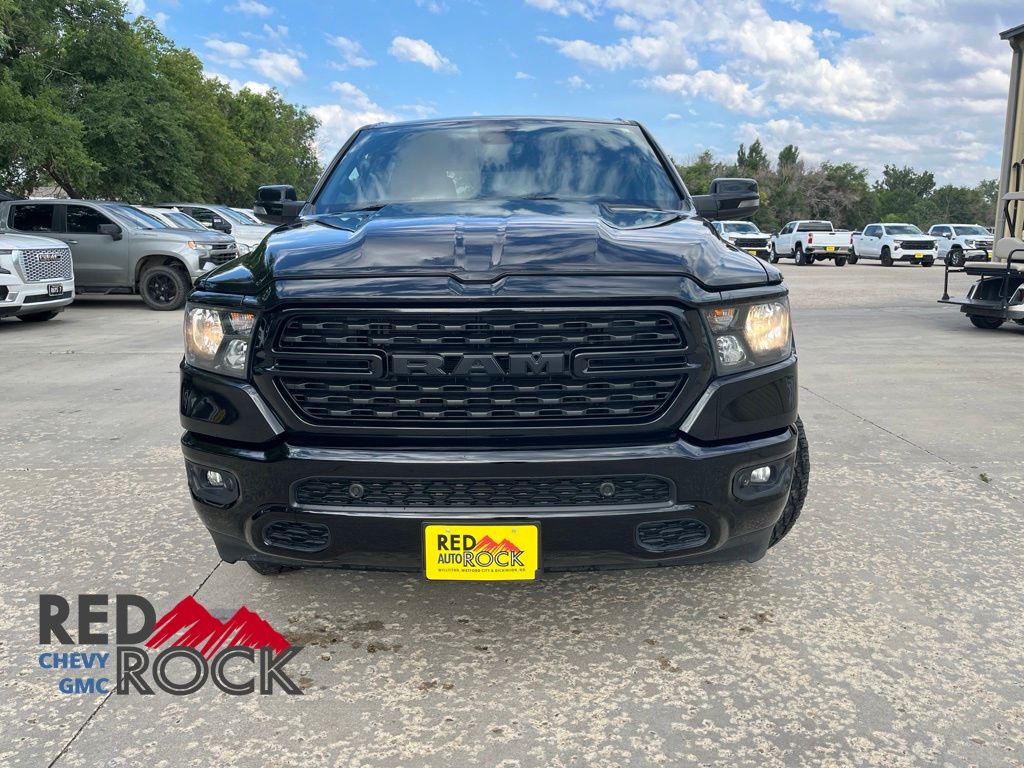 Diamond Black Crystal Pearlcoat 2024 RAM 1500 Pickup Truck Four-Wheel Drive 8-Speed Automatic