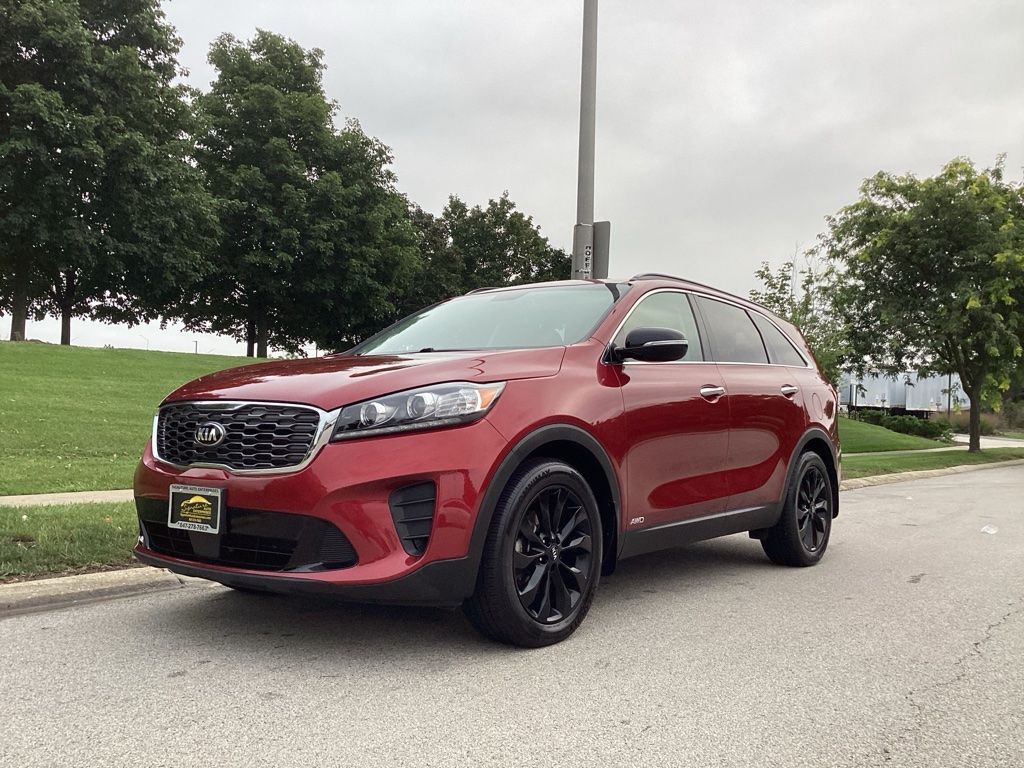 Passion Red 2020 Kia Sorento SUV / Crossover All-Wheel Drive 8-Speed Automatic