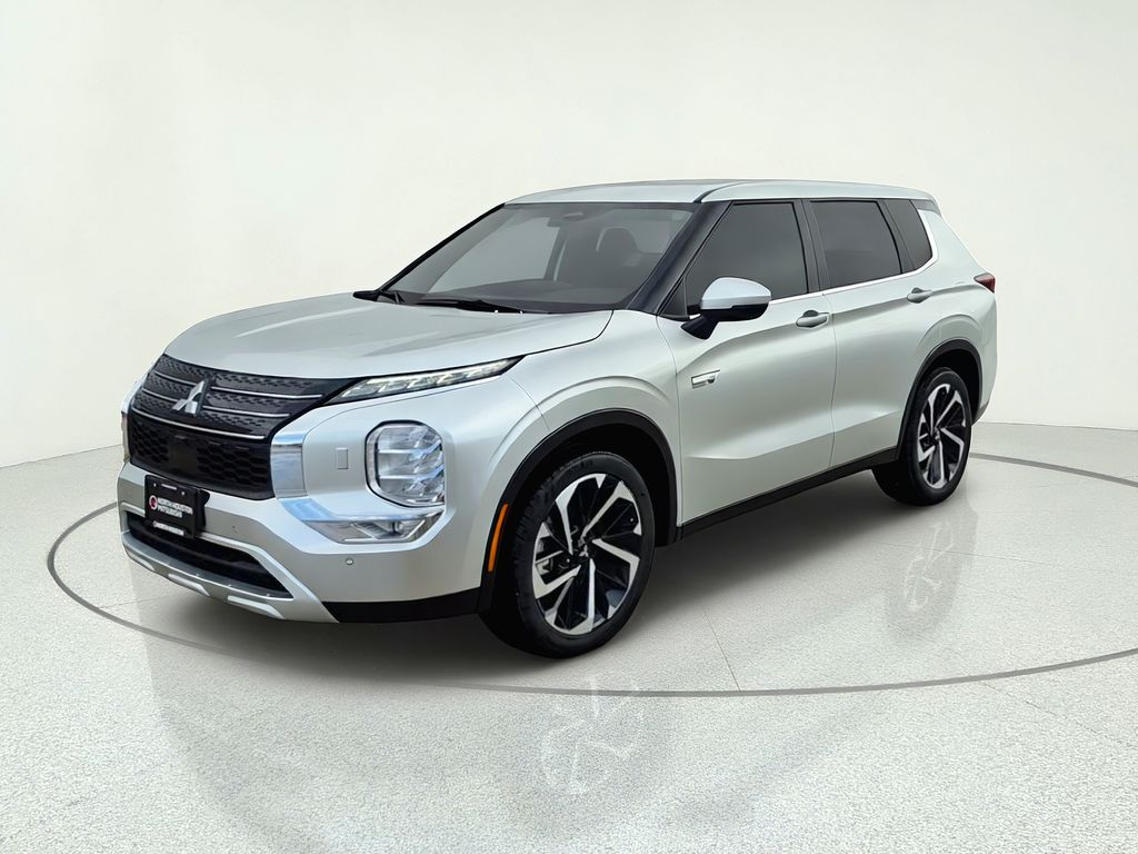 2024 Mitsubishi Outlander PHEV SE Silver at DeMontrond Gulf Freeway