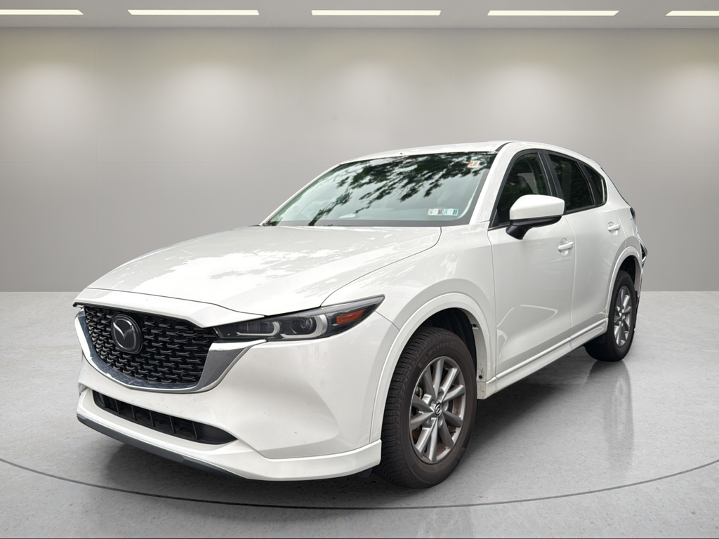 2024 Mazda CX-5 2.5 S Preferred Package White at Bob Ruth Ford