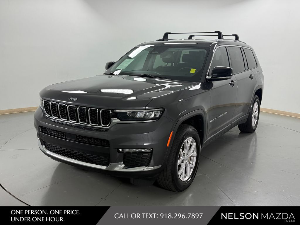 Baltic Gray Metallic Clearcoat 2022 Jeep Grand Cherokee L SUV / Crossover Four-Wheel Drive 8-Speed Automatic