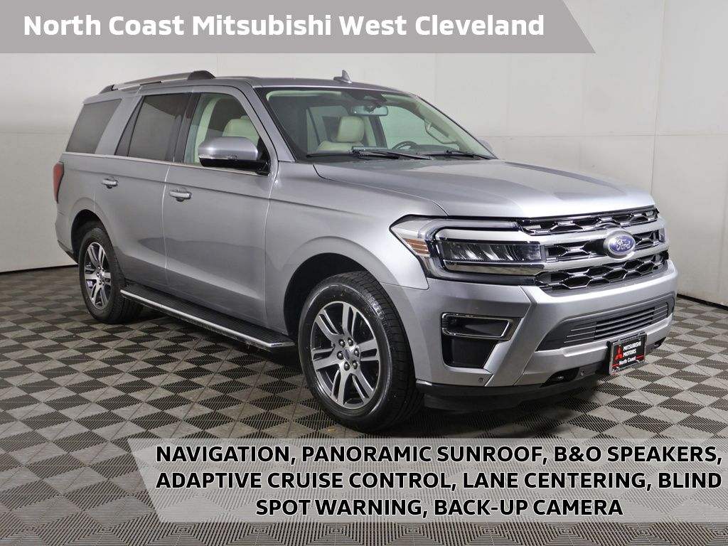 Iconic Silver Metallic 2022 Ford Expedition Limited 4WD SUV / Crossover Four-Wheel Drive Automatic