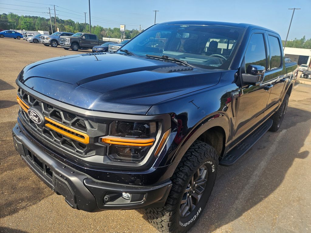 Antimatter Blue Metallic 2025 Ford F-150 Tremor SuperCrew 4WD Pickup Truck Four-Wheel Drive Automatic