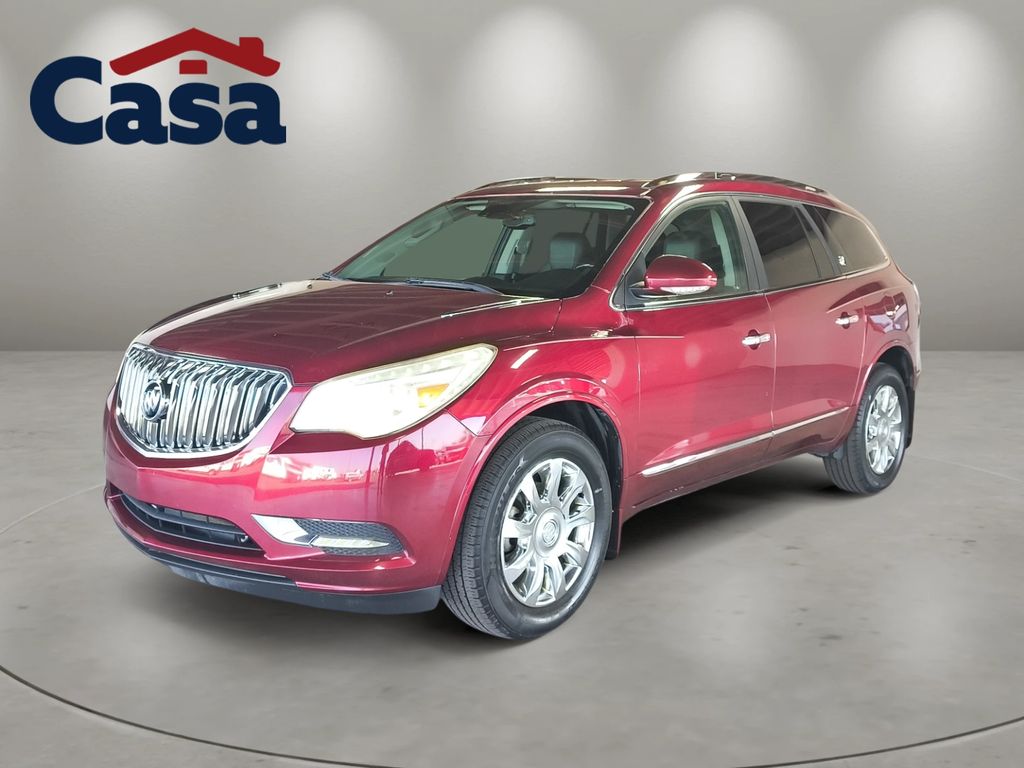 Crimson Red Tintcoat 2016 Buick Enclave SUV / Crossover All-Wheel Drive 6-Speed Automatic Overdrive