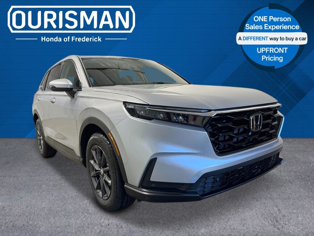 Solar Silver Metallic 2026 Honda CR-V SUV / Crossover All-Wheel Drive Continuously Variable Transmission