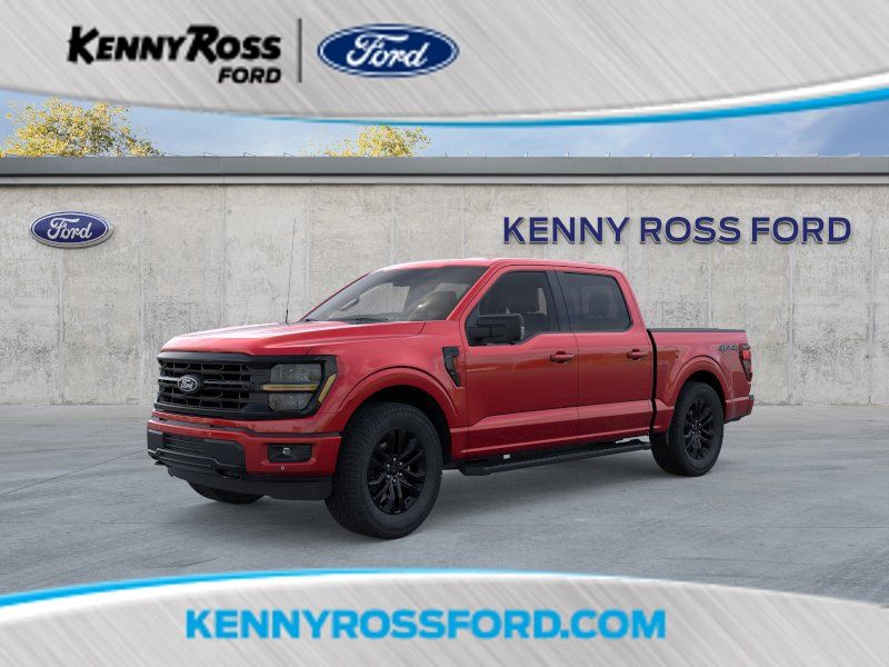 Ruby Red Metallic Tinted Clearcoat 2026 Ford F-150 Pickup Truck Four-Wheel Drive Automatic
