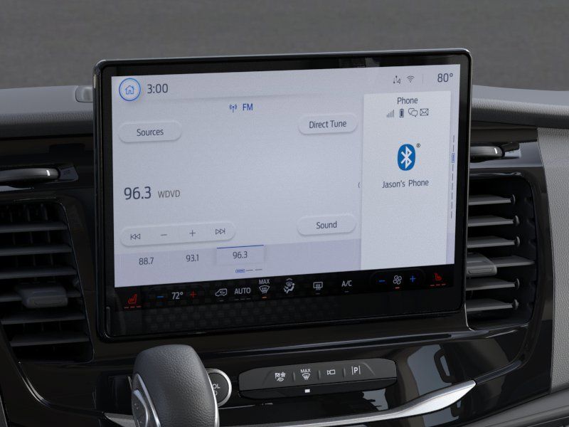 New 2026 Agate Black Metallic Ford Passenger Van XLT image 14