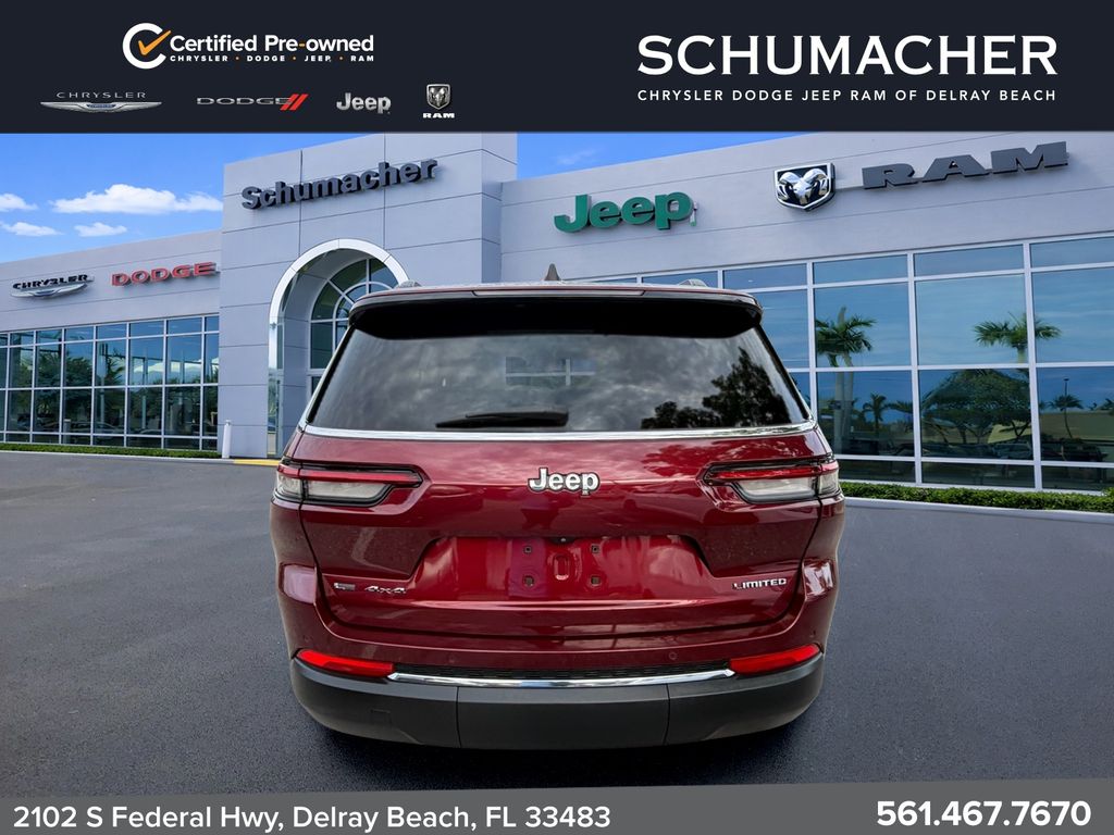 used 2022 Jeep Grand Cherokee L car, priced at $27,845