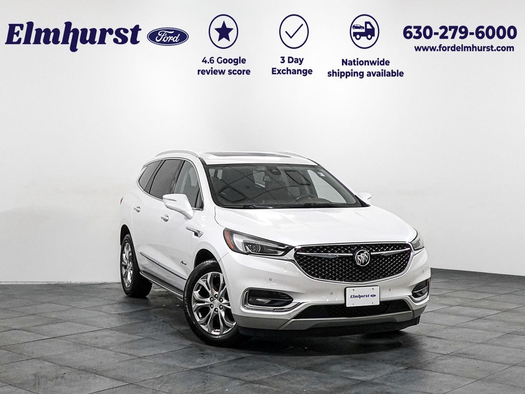 White Frost Tricoat 2018 Buick Enclave Avenir AWD SUV / Crossover Four-Wheel Drive 9-Speed Automatic
