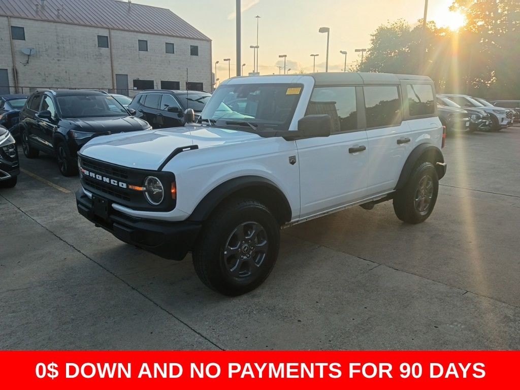 Oxford White 2025 Ford Bronco Big Bend 4-Door 4WD SUV / Crossover Four-Wheel Drive Automatic