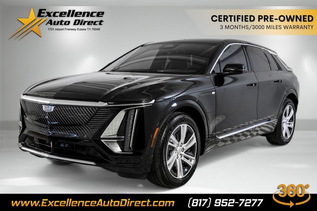 Stellar Black Metallic 2024 Cadillac LYRIQ Tech RWD SUV / Crossover Rear-Wheel Drive 1-Speed Automatic