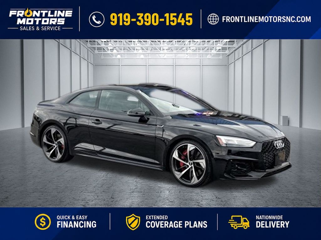 Mythos Black Metallic 2019 Audi RS 5 Coupe All-Wheel Drive 8-Speed Automatic