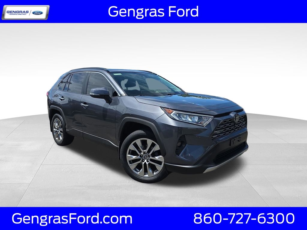 Magnetic Gray Metallic 2019 Toyota RAV4 SUV / Crossover All-Wheel Drive 8-Speed Automatic