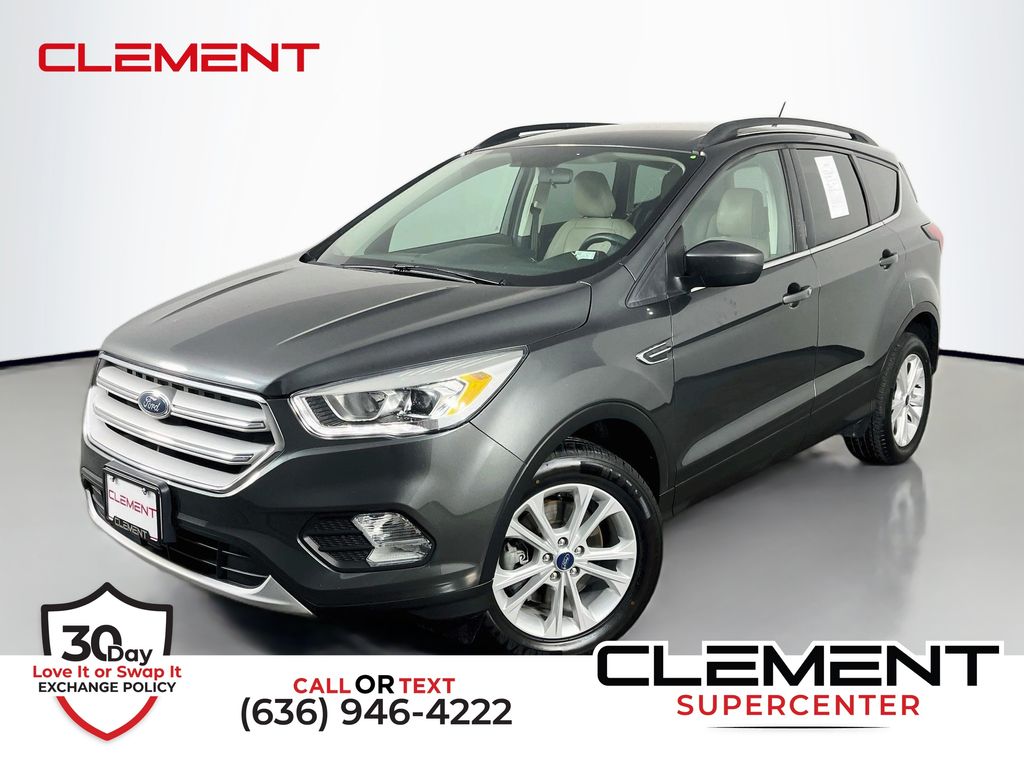Gray (Magnetic Metallic) 2019 Ford Escape SUV / Crossover All-Wheel Drive 6-Speed Automatic
