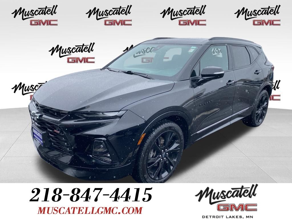 Black 2019 Chevrolet Blazer RS AWD SUV / Crossover All-Wheel Drive 9-Speed Automatic