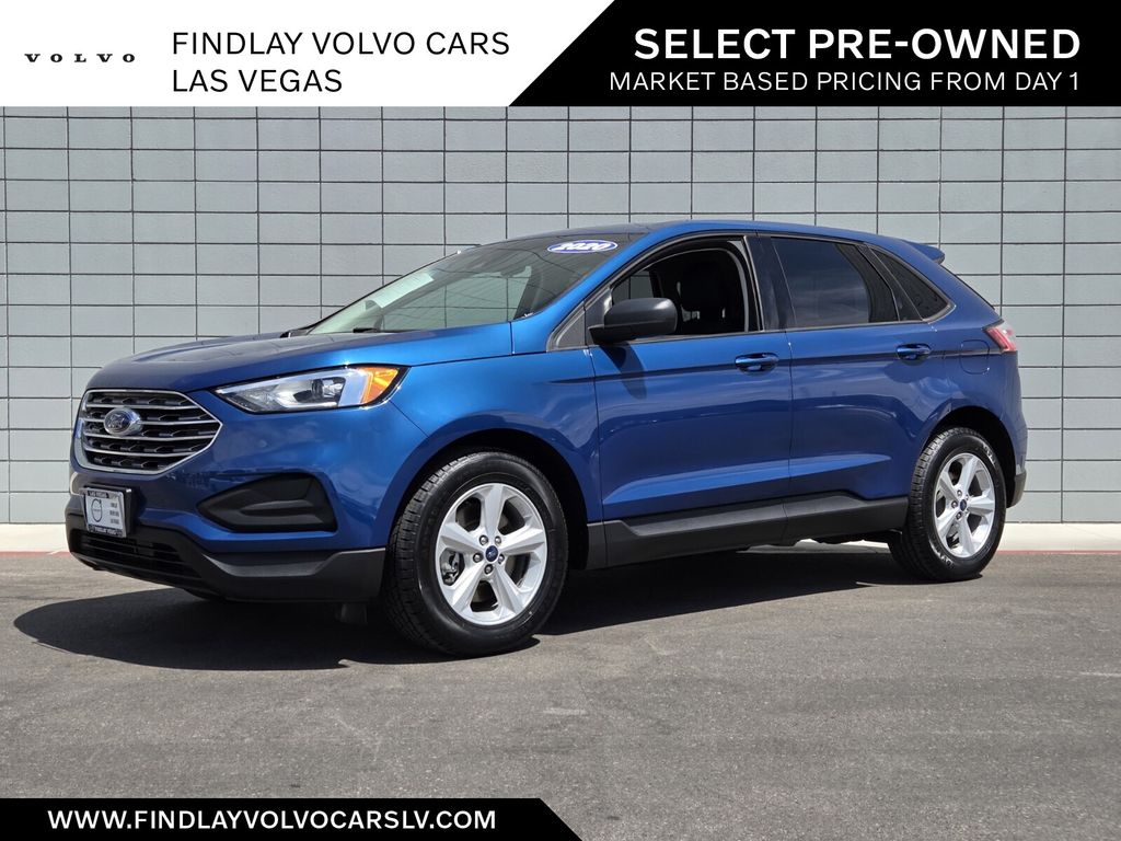 Atlas Blue Metallic 2020 Ford Edge SUV / Crossover All-Wheel Drive 8-Speed Automatic