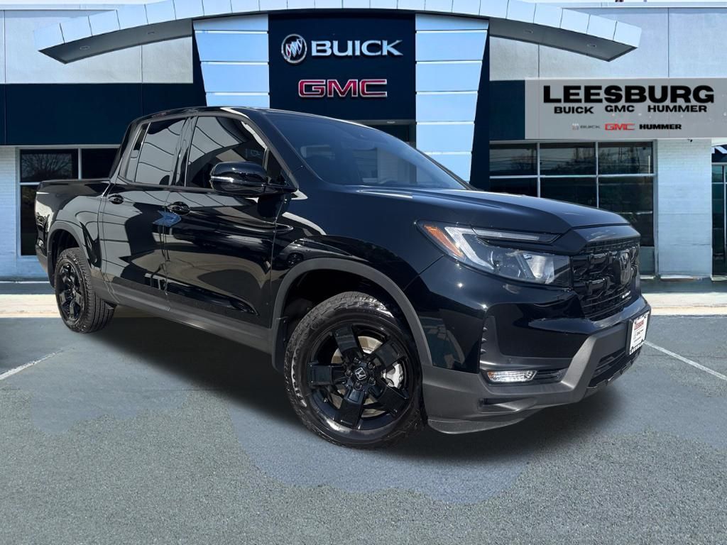 Crystal Black Pearl 2026 Honda Ridgeline Pickup Truck All-Wheel Drive 9-Speed Automatic