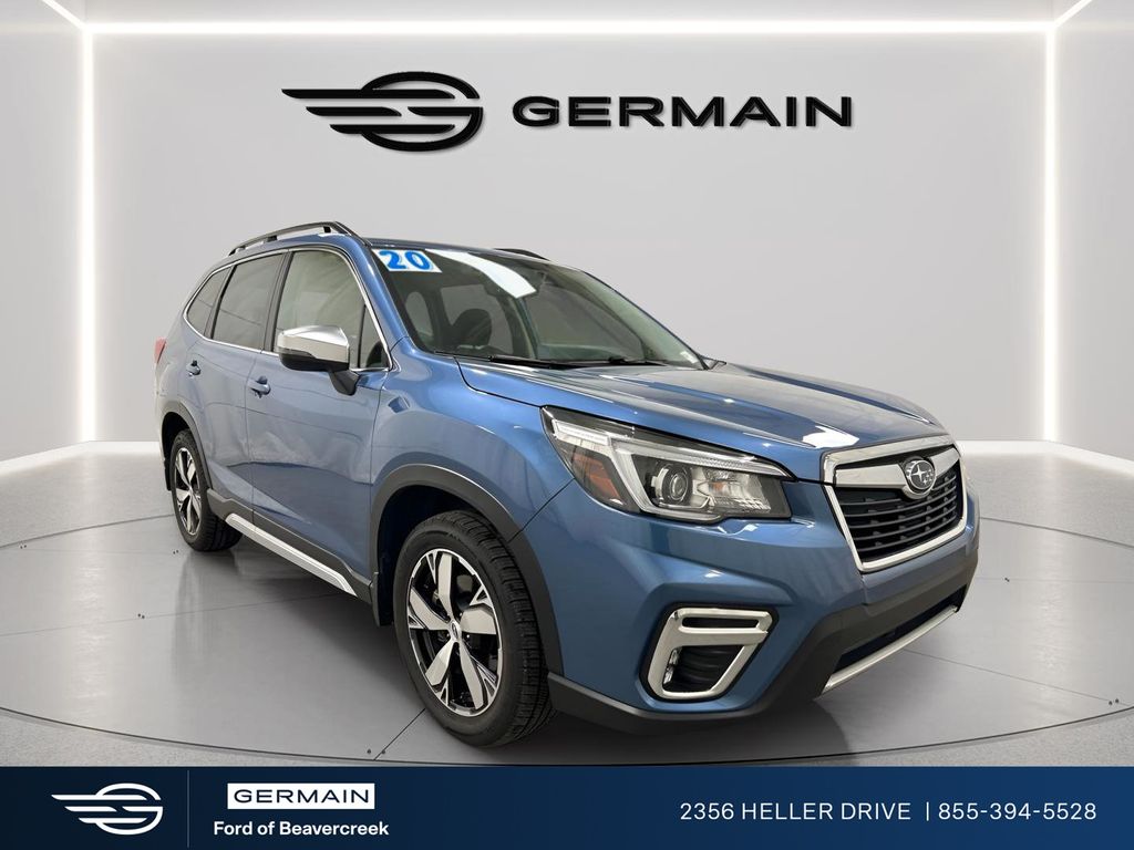 Horizon Blue Pearl 2020 Subaru Forester 2.5i Touring AWD SUV / Crossover All-Wheel Drive Continuously Variable Transmission