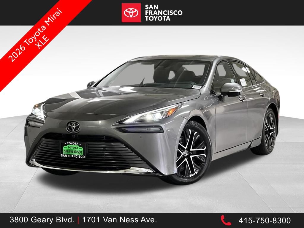 Heavy Metal 2026 Toyota Mirai Sedan Rear-Wheel Drive 1-Speed Automatic