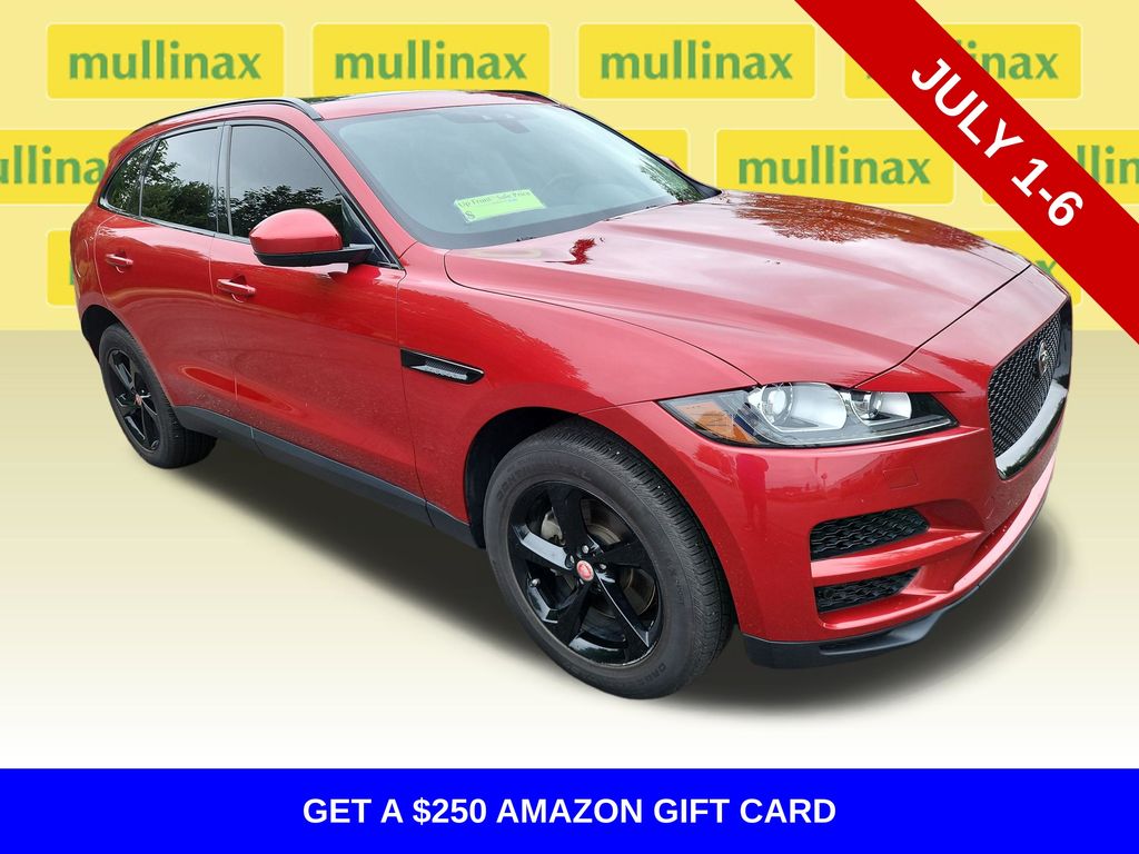 Firenze Red Metallic 2019 Jaguar F-PACE SUV / Crossover All-Wheel Drive 8-Speed Automatic