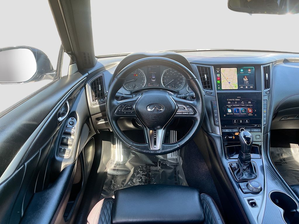 2022 INFINITI Q50 Red Sport 400 Gray at AutoSavvy Houston Southwest